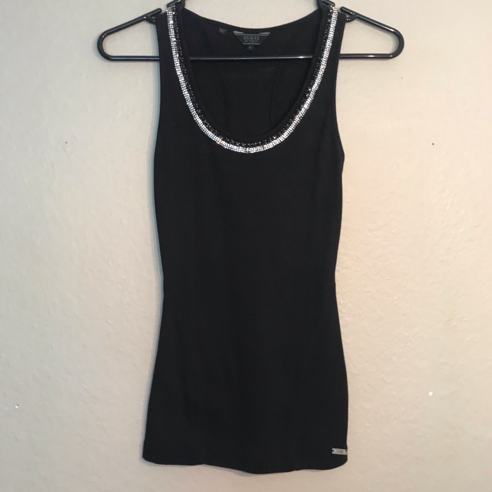 Guess Black Tank Top (S)